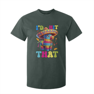 Funny Cinco De Mayo Pinata T Shirt For Kid Id Hit That TS12 Dark Forest Green Print Your Wear