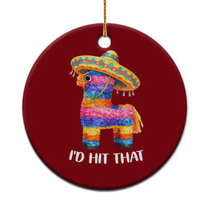 Funny Rainbow Pinata Sombrero Ceramic Ornament Id Hit That TS12 1pc Red Print Your Wear