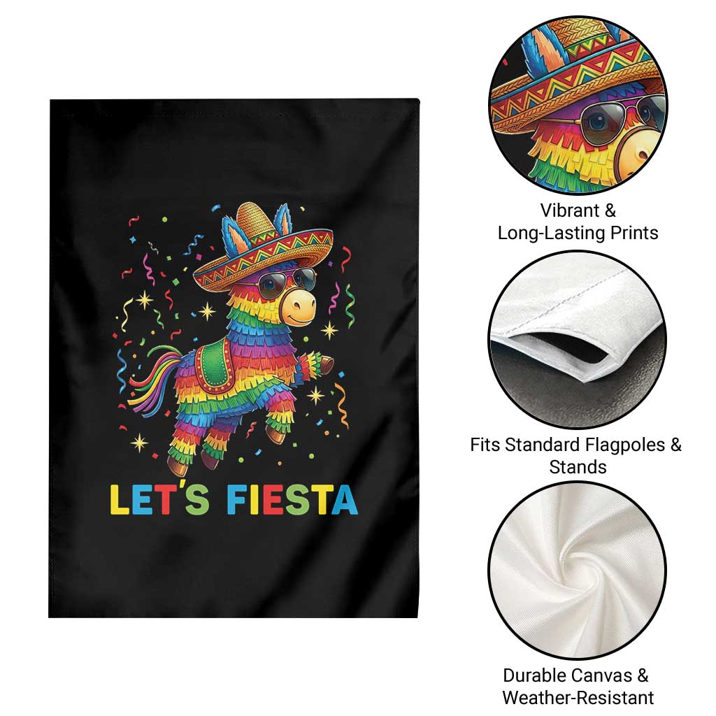 Mexican Fiesta Pinata Garden Flag Funny Cinco De Mayo TS12 Print Your Wear