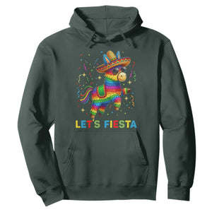 Mexican Fiesta Pinata Hoodie Funny Cinco De Mayo TS12 Dark Forest Green Print Your Wear