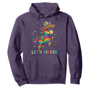 Mexican Fiesta Pinata Hoodie Funny Cinco De Mayo TS12 Purple Print Your Wear