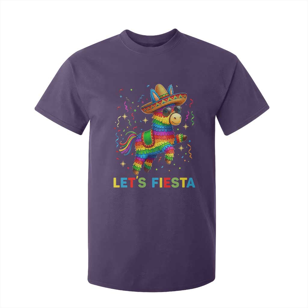 Mexican Fiesta Pinata T Shirt For Kid Funny Cinco De Mayo TS12 Purple Print Your Wear