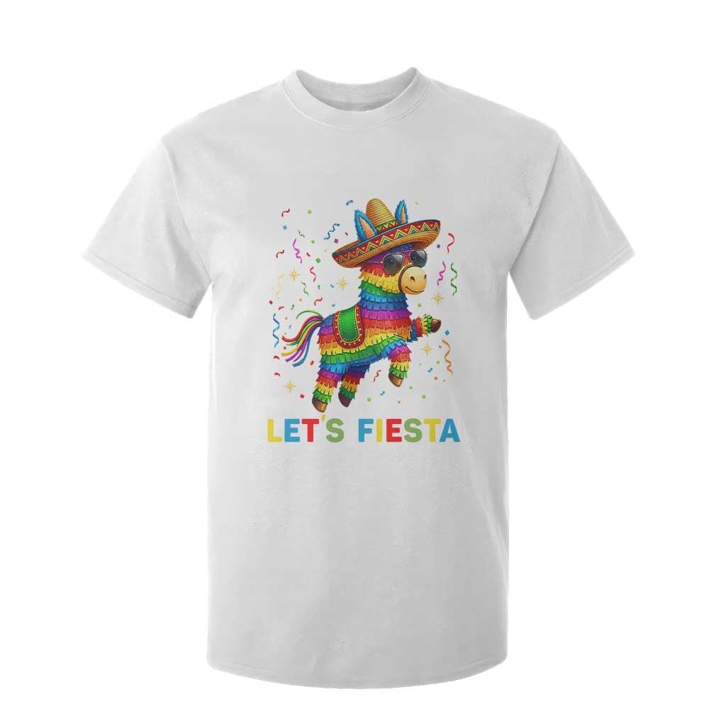 Mexican Fiesta Pinata T Shirt For Kid Funny Cinco De Mayo TS12 White Print Your Wear
