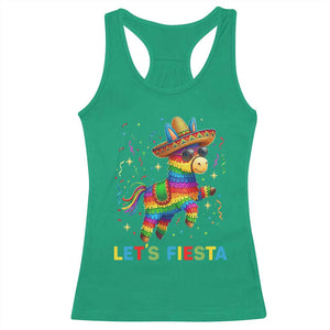 Mexican Fiesta Pinata Racerback Tank Top Funny Cinco De Mayo TS12 Irish Green Print Your Wear