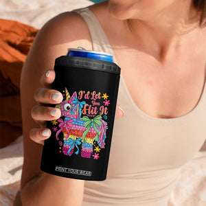 Funny Cinco De Mayo Pinata 4 in 1 Can Cooler Tumbler Id Let You Hit It TS12 Print Your Wear