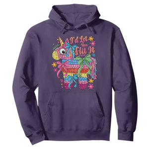 Funny Cinco De Mayo Pinata Hoodie Id Let You Hit It TS12 Purple Print Your Wear