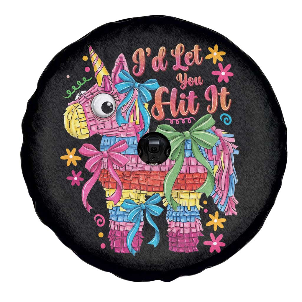 Funny Cinco De Mayo Pinata Spare Tire Cover Id Let You Hit It TS12 Print Your Wear