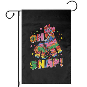 Funny Cinco De Mayo Pinata Candy Party Garden Flag Oh Snap TS12 Black Print Your Wear