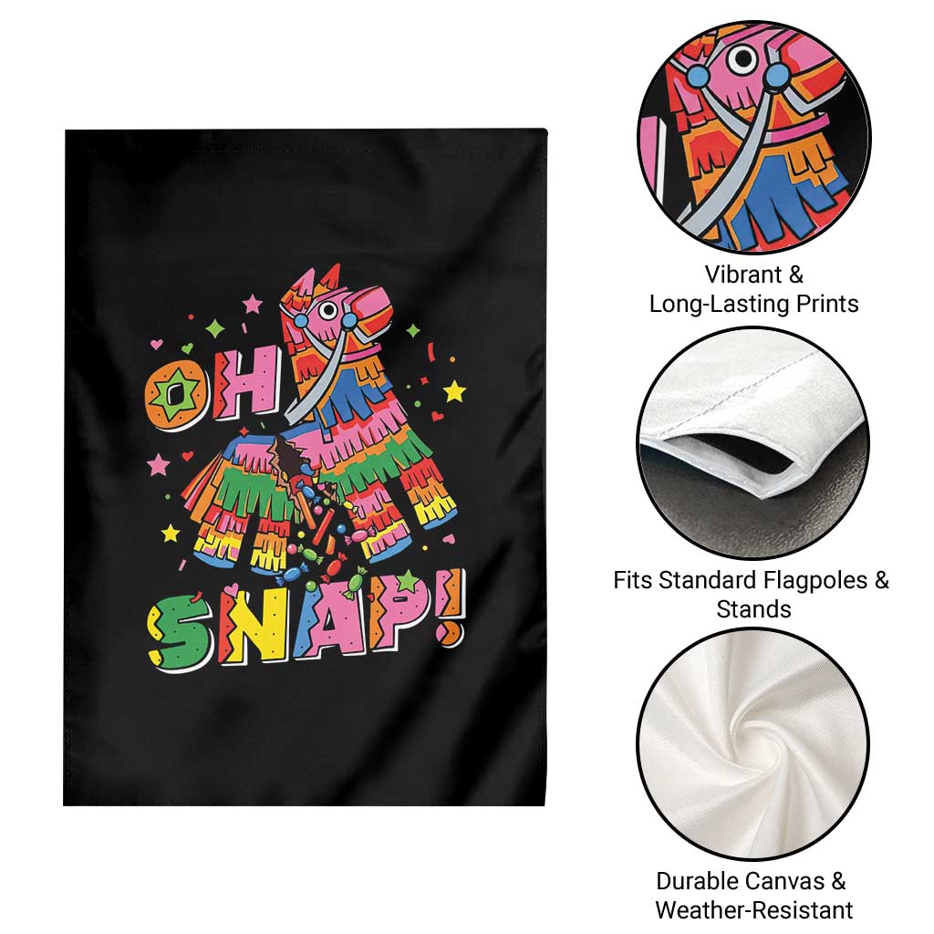 Funny Cinco De Mayo Pinata Candy Party Garden Flag Oh Snap TS12 Print Your Wear