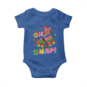Funny Cinco De Mayo Pinata Candy Party Baby Onesie Oh Snap TS12 Royal Blue Print Your Wear