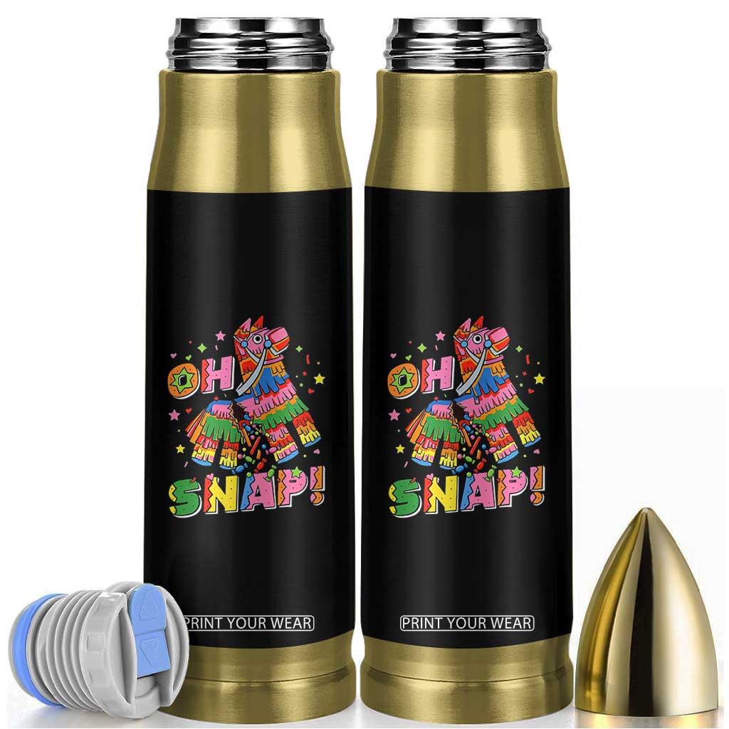 Funny Cinco De Mayo Pinata Candy Party Bullet Tumbler Oh Snap TS12 Black Print Your Wear