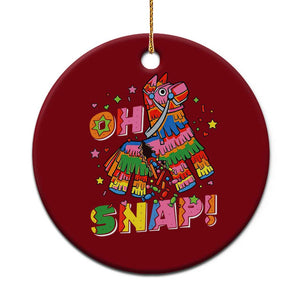 Funny Cinco De Mayo Pinata Candy Party Ceramic Ornament Oh Snap TS12 1pc Red Print Your Wear