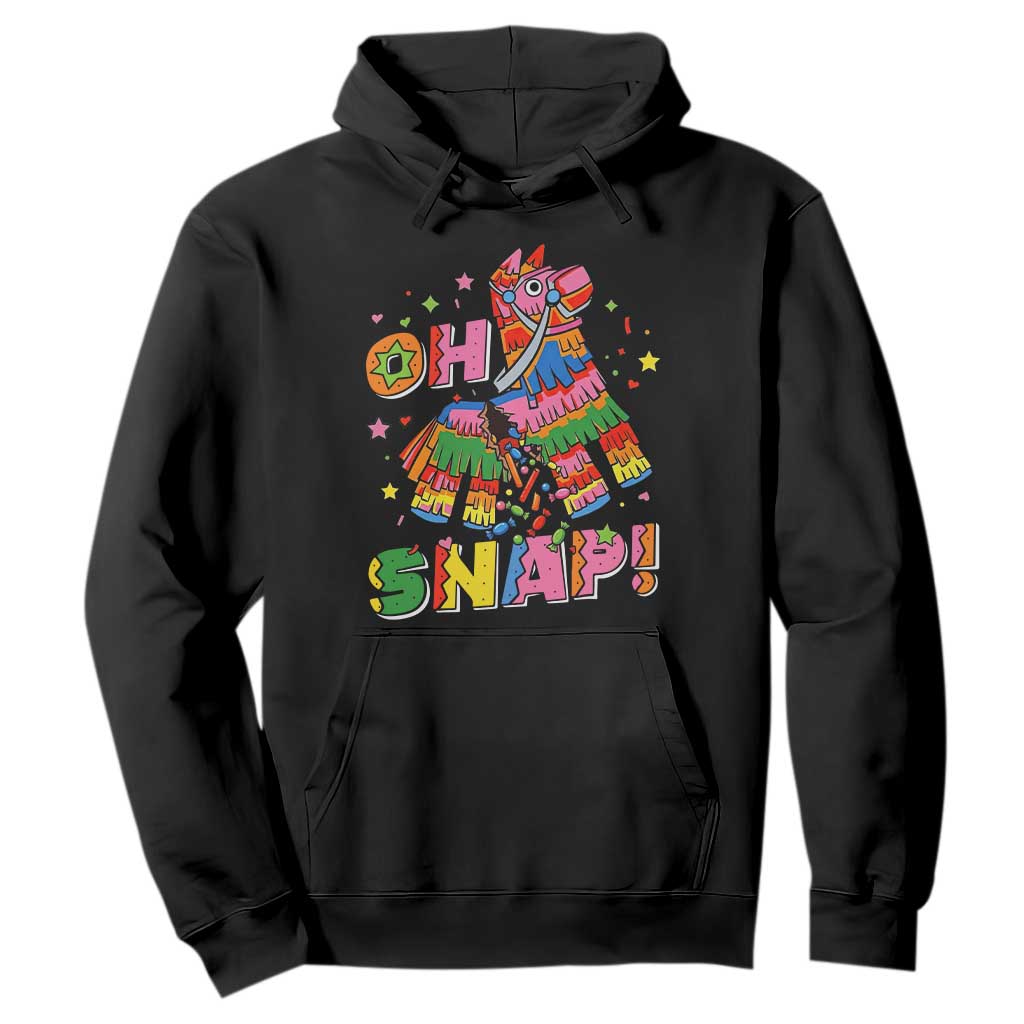 Funny Cinco De Mayo Pinata Candy Party Hoodie Oh Snap TS12 Black Print Your Wear
