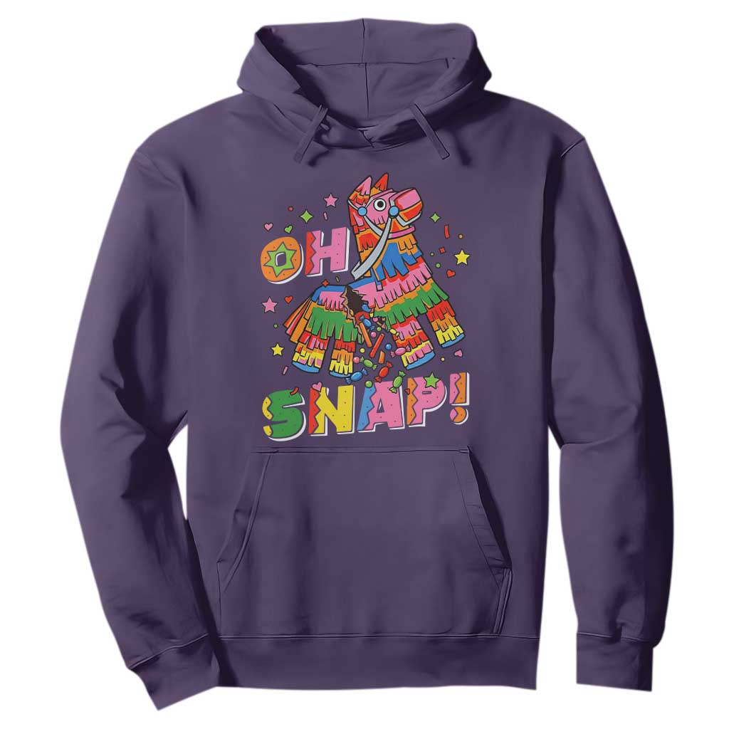 Funny Cinco De Mayo Pinata Candy Party Hoodie Oh Snap TS12 Purple Print Your Wear
