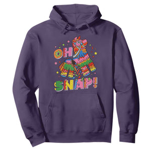 Funny Cinco De Mayo Pinata Candy Party Hoodie Oh Snap TS12 Purple Print Your Wear