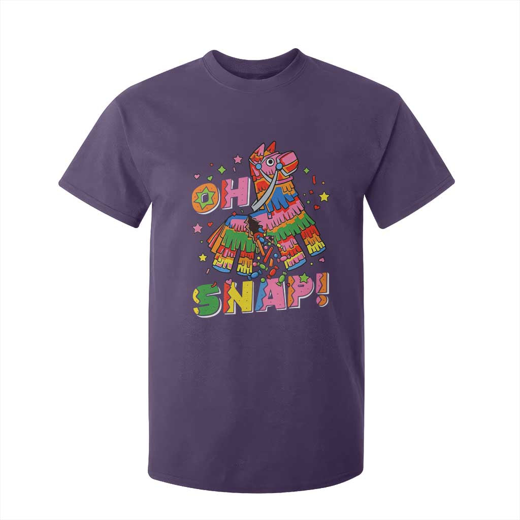 Funny Cinco De Mayo Pinata Candy Party T Shirt For Kid Oh Snap TS12 Purple Print Your Wear