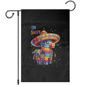 Hilarious Pinata Candy Rainbow Fiesta Party Garden Flag Oh Snap TS12 Black Print Your Wear