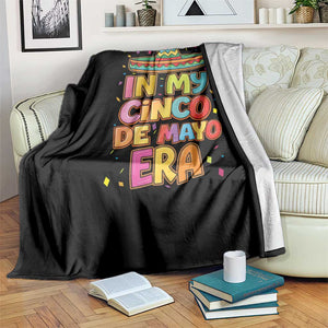 Funny Mexican Fiesta Party Throw Blanket In My Cinco De Mayo Era TS12 Print Your Wear