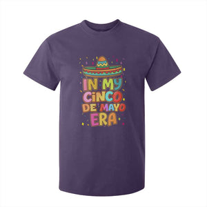 Funny Mexican Fiesta Party T Shirt For Kid In My Cinco De Mayo Era TS12 Purple Print Your Wear