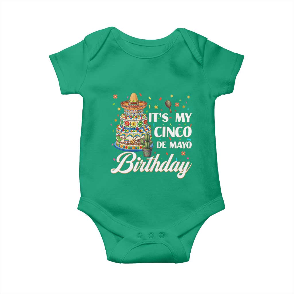 Funny Cinco De Mayo Birthday Baby Onesie Mexican Fiesta Theme Party TS12 Irish Green Print Your Wear