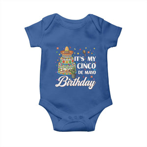 Funny Cinco De Mayo Birthday Baby Onesie Mexican Fiesta Theme Party TS12 Royal Blue Print Your Wear