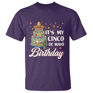Funny Cinco De Mayo Birthday T Shirt Mexican Fiesta Theme Party TS12 Purple Print Your Wear