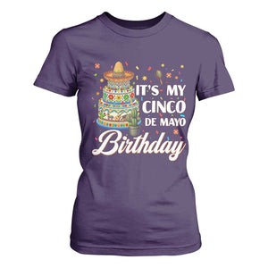 Funny Cinco De Mayo Birthday T Shirt For Women Mexican Fiesta Theme Party TS12 Purple Print Your Wear