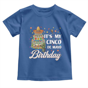 Funny Cinco De Mayo Birthday Toddler T Shirt Mexican Fiesta Theme Party TS12 Royal Blue Print Your Wear