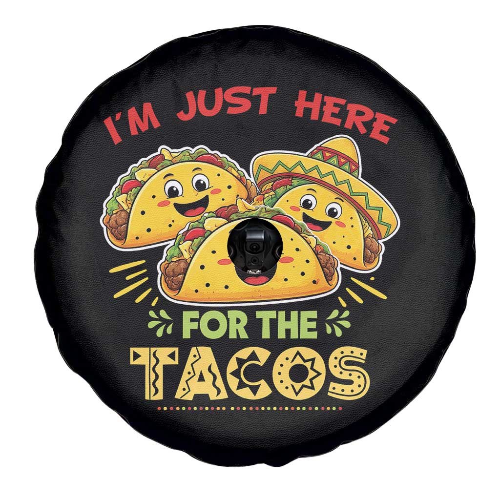 Funny Cinco De Mayo Just Here For The Tacos Spare Tire Cover Taco Lover Gift TS12 Print Your Wear