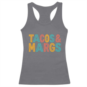 Tacos And Margaritas Lover Racerback Tank Top Cinco De Mayo Fiesta TS12 Charcoal Print Your Wear