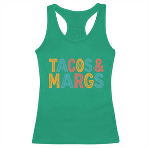 Tacos And Margaritas Lover Racerback Tank Top Cinco De Mayo Fiesta TS12 Irish Green Print Your Wear