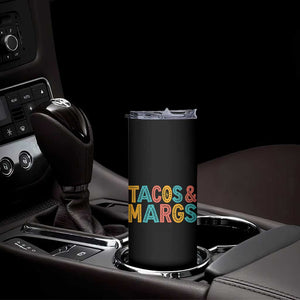 Tacos And Margaritas Lover Skinny Tumbler Cinco De Mayo Fiesta TS12 Print Your Wear