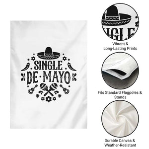 Single De Mayo Mode On Garden Flag Funny Fiesta Party Quote TS12 Print Your Wear
