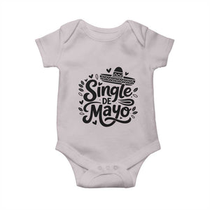 Funny Mexican Party Gift Baby Onesie Single De Mayo Squad TS12 Ice Gray Print Your Wear