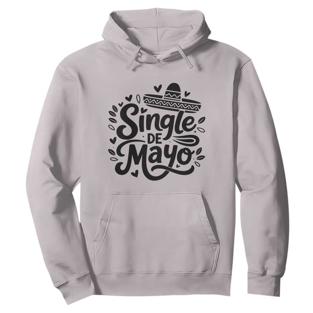Funny Mexican Party Gift Hoodie Single De Mayo Squad TS12 Ice Gray Print Your Wear