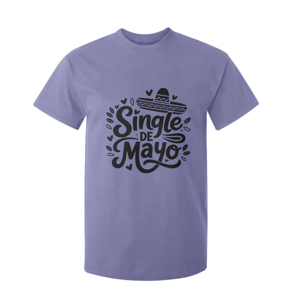 Funny Mexican Party Gift T Shirt For Kid Single De Mayo Squad TS12 Violet Print Your Wear
