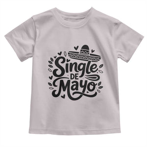Funny Mexican Party Gift Toddler T Shirt Single De Mayo Squad TS12 Ice Gray Print Your Wear