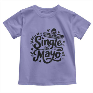 Funny Mexican Party Gift Toddler T Shirt Single De Mayo Squad TS12 Violet Print Your Wear