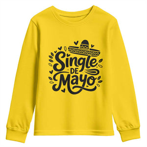 Funny Mexican Party Gift Youth Sweatshirt Single De Mayo Squad TS12 Daisy Print Your Wear