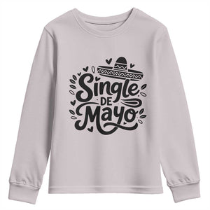Funny Mexican Party Gift Youth Sweatshirt Single De Mayo Squad TS12 Ice Gray Print Your Wear