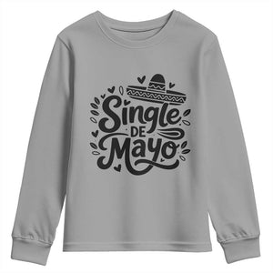 Funny Mexican Party Gift Youth Sweatshirt Single De Mayo Squad TS12 Sport Gray Print Your Wear