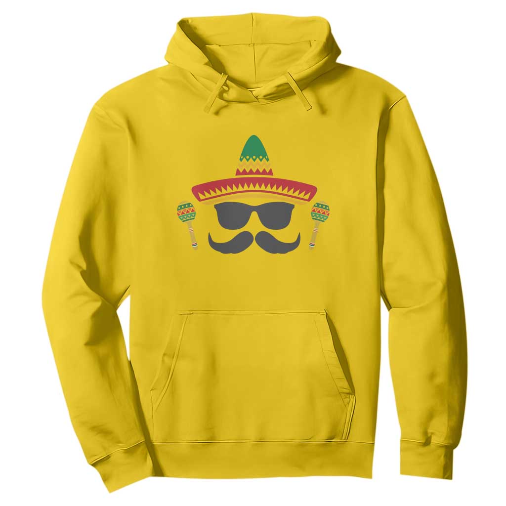 Funny Cinco De Mayo Maracas Characte Hoodie Fiesta Party Gift TS12 Daisy Print Your Wear