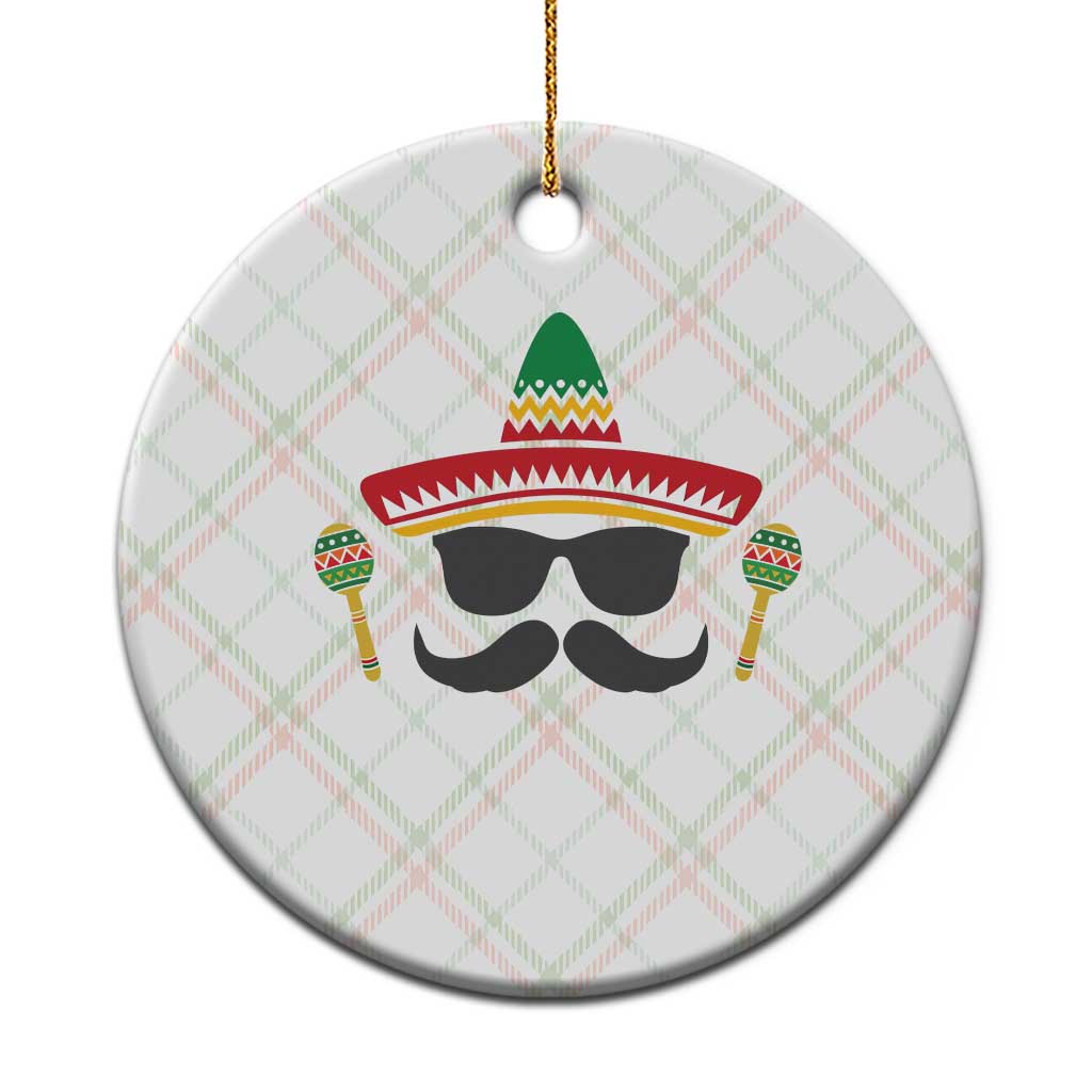 Funny Cinco De Mayo Maracas Characte Ceramic Ornament Fiesta Party Gift TS12 1pc Christmas Plaid Print Your Wear