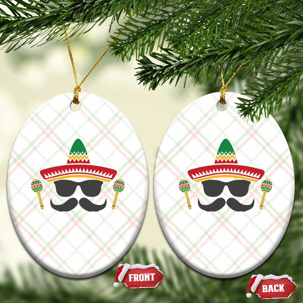 Funny Cinco De Mayo Maracas Characte Ceramic Ornament Fiesta Party Gift TS12 Print Your Wear