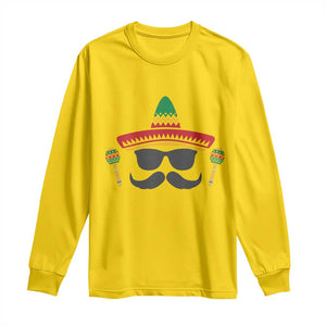 Funny Cinco De Mayo Maracas Characte Long Sleeve Shirt Fiesta Party Gift TS12 Daisy Print Your Wear