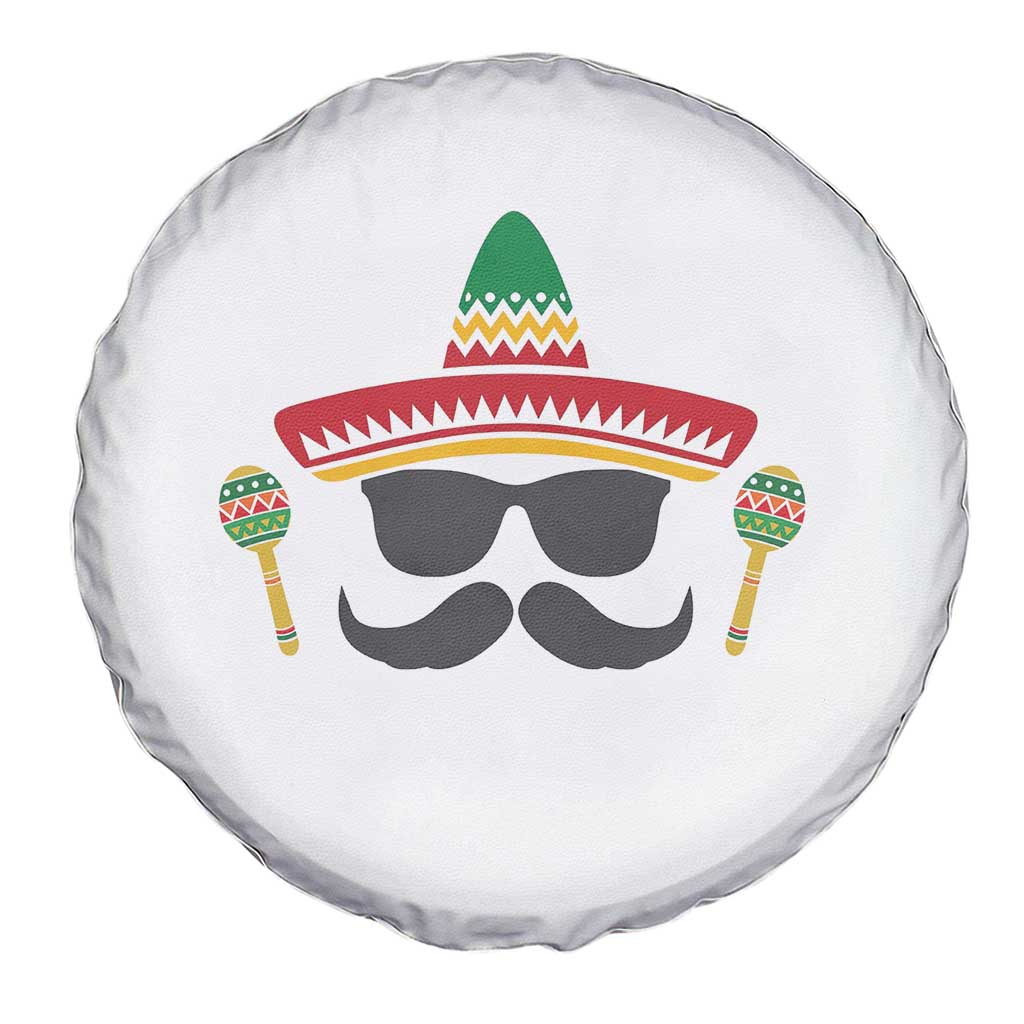 Funny Cinco De Mayo Maracas Characte Spare Tire Cover Fiesta Party Gift TS12 Print Your Wear