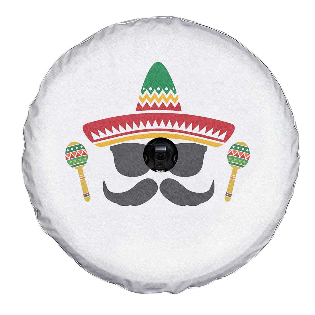 Funny Cinco De Mayo Maracas Characte Spare Tire Cover Fiesta Party Gift TS12 Print Your Wear