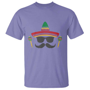 Funny Cinco De Mayo Maracas Characte T Shirt Fiesta Party Gift TS12 Violet Print Your Wear