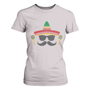 Funny Cinco De Mayo Maracas Characte T Shirt For Women Fiesta Party Gift TS12 Ice Gray Print Your Wear