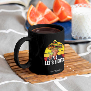 Vintage Cinco De Mayo Trump Fiesta Party Coffee Mug Lets Fiesta TS12 Print Your Wear